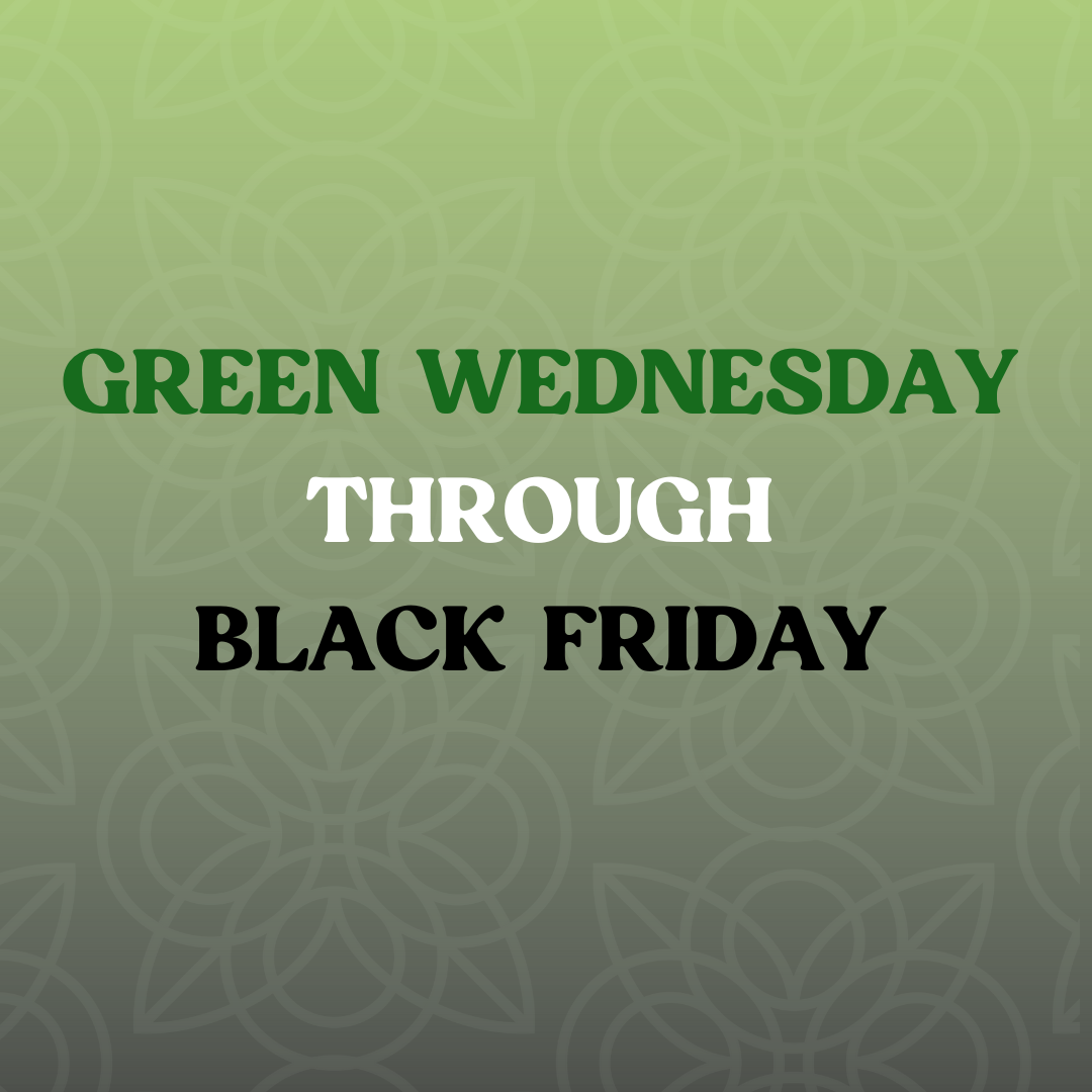 green wednesday black friday deals