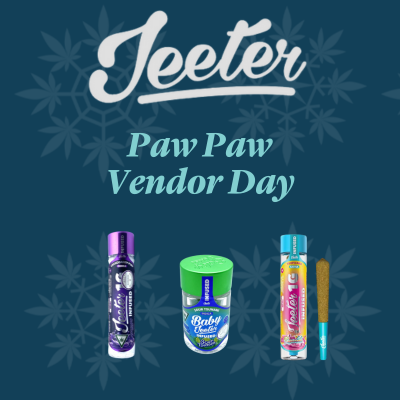 Jeeter Vendor Day paw paw BOGO