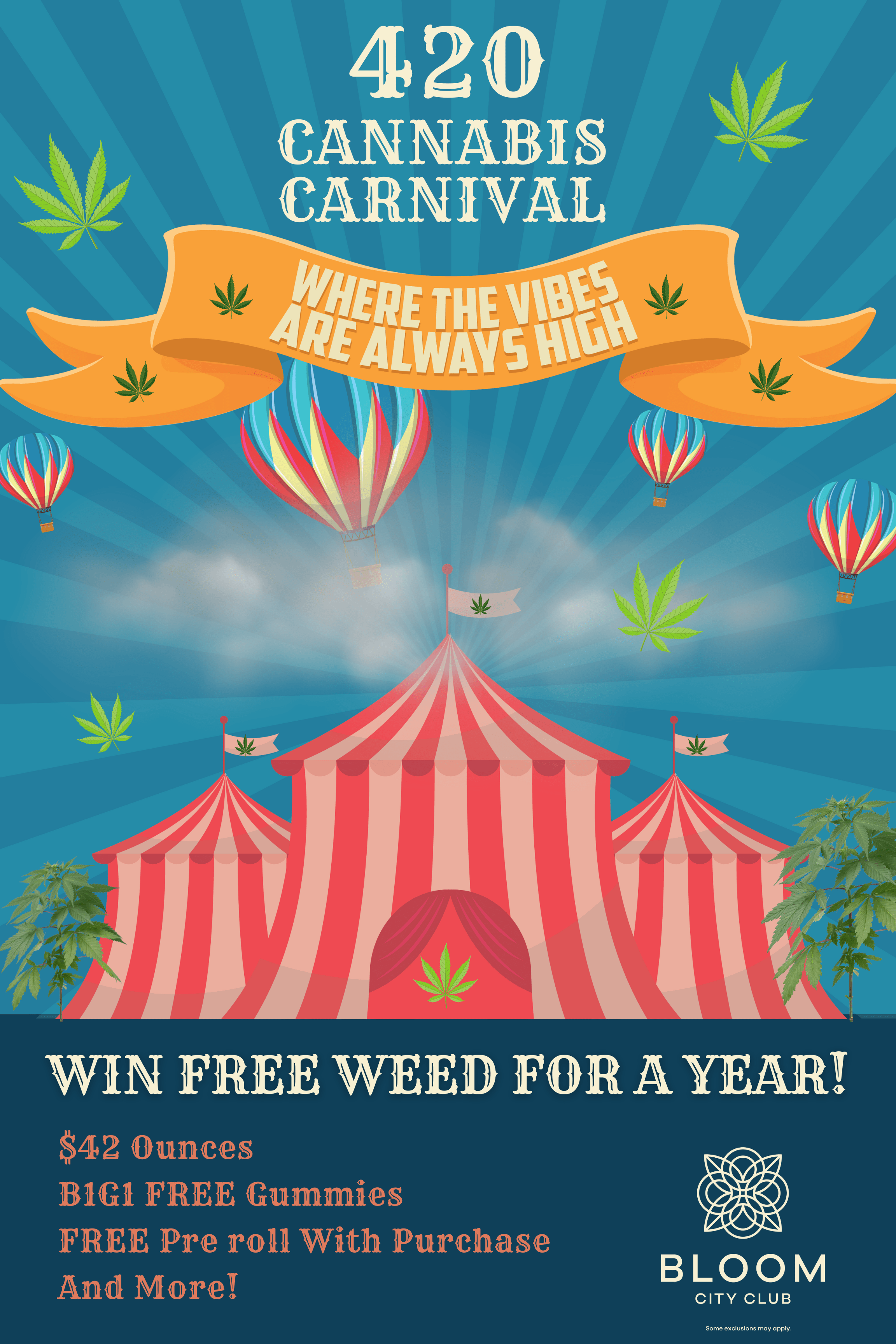 420 cannabis carnival deals free weed